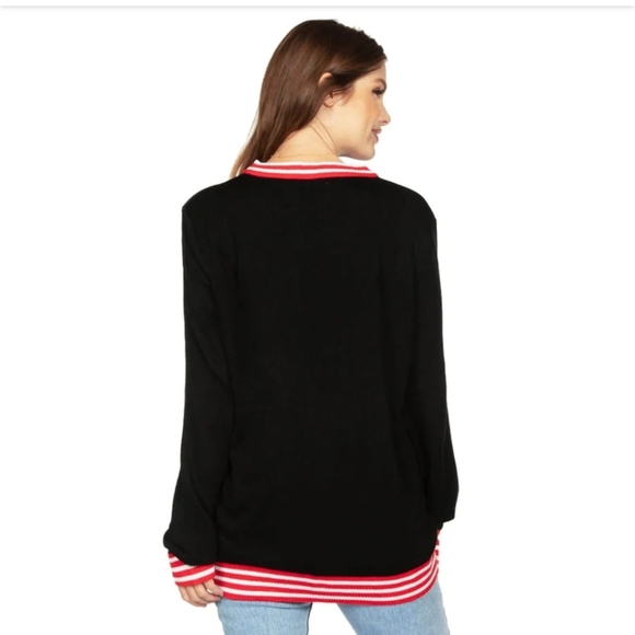 NWOT Tipsy Elves Naughty Santa Crewneck Ugly Christmas Party Sweater - Picture 3 of 3